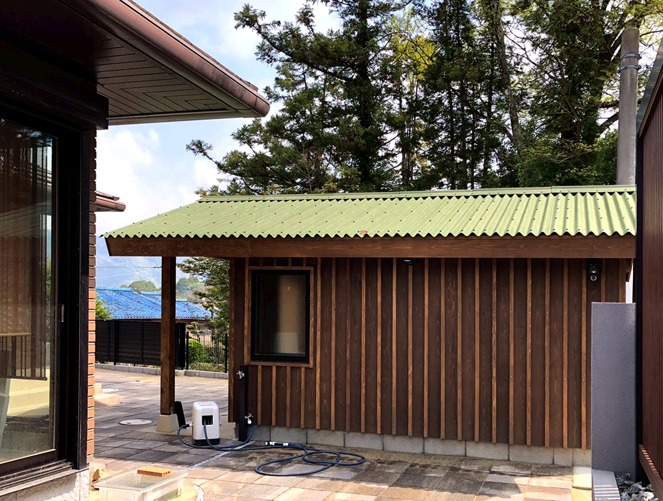 ペットのために小屋を建てたい